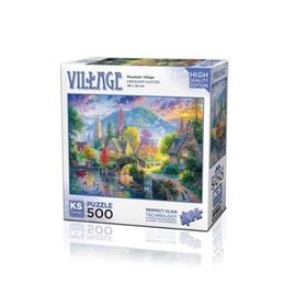 Dino Village in The Mountains Puzzle