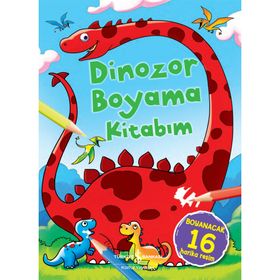 Dinozor Boyama Kitabım - İş Bankası Kültür Yayınları