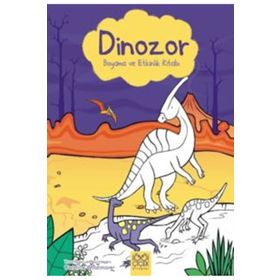 Dinozor Boyama ve Etkinlik Kitabı 1001 Çiçek Kitaplar
