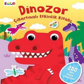 Dinozor-Çıkartmalı Etkinlik Kitabı