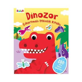 Dinozor-Çıkartmalı Etkinlik Kitabı