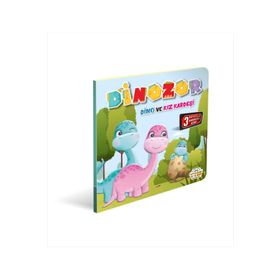 Dinozor Dino ve Kız Kardeşi - 0-6 Yaş Yayınları