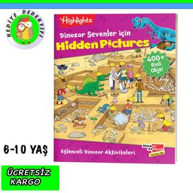 Dinozor Sevenler İçin Hidden Pictures-Dikkat Atölyesi Yayınları
