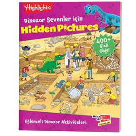 Dinozor Sevenler İçin Hidden Pictures-Dikkat Atölyesi Yayınları