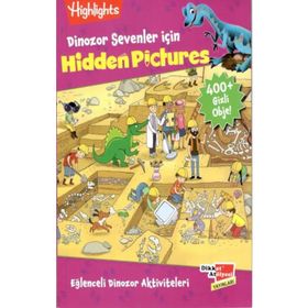 Dinozor Sevenler İçin Hidden Pictures-Dikkat Atölyesi Yayınları