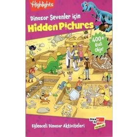 Dinozor Sevenler İçin Hidden Pictures-Dikkat Atölyesi Yayınları