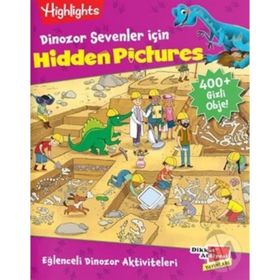 Dinozor Sevenler İçin Hidden Pictures-Dikkat Atölyesi Yayınları
