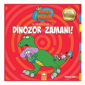 Dinozor Zamanı Kral Şakir İlk Okuma Kitabı 12 - Varol Yaşaroğlu - Eksik Parça Yayınları