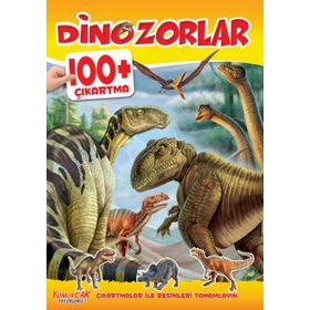 Dinozorlar 100+ Çıkartma Yumurcak Yayınları