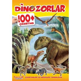 Dinozorlar 100+ Çıkartma Yumurcak Yayınları