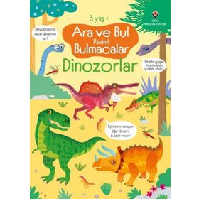 Dinozorlar - Ara ve Bul Resimli Bulmacalar - Tübitak Yayınları
