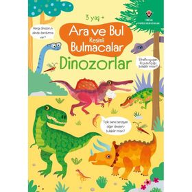 Dinozorlar - Ara ve Bul Resimli Bulmacalar - Tübitak Yayınları