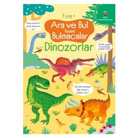Dinozorlar - Ara ve Bul Resimli Bulmacalar - Tübitak Yayınları