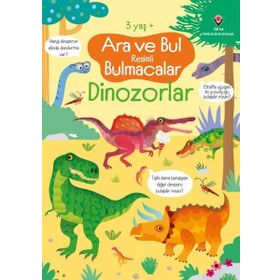 Dinozorlar - Ara ve Bul Resimli Bulmacalar - Tübitak Yayınları