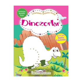 Dinozorlar - Çıkartmalı Boyama Serisi Yumurcak Yayınları