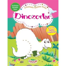 Dinozorlar - Çıkartmalı Boyama Serisi