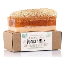 Dionesse 100 El Yapımı Kabak Lifli Ballı 130 gr Eşek Sütü Sabunu