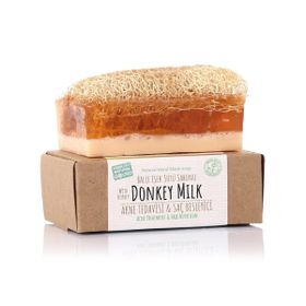 Dionesse 100 El Yapımı Kabak Lifli Ballı 130 gr Eşek Sütü Sabunu