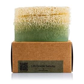 Dionesse 130 gr %100 El Yapımı Doğal Kabak Lifli Orkide Sabunu
