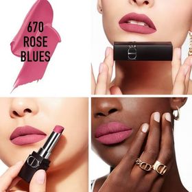 Dior Rouge Forever 670 Rose Blues Ruj