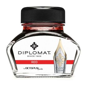 Diplomat D41001005 30 ml Kırmızı Şişe Mürekkep
