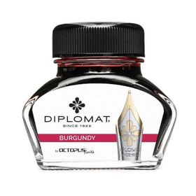 Diplomat D41001007 30 ml Bordo Şişe Mürekkep