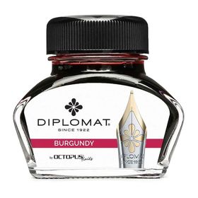 Diplomat D41001007 30 ml Bordo Şişe Mürekkep
