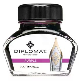 Diplomat D41001011 30 ml Mor Şişe Mürekkep