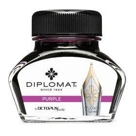 Diplomat D41001011 30 ml Mor Şişe Mürekkep