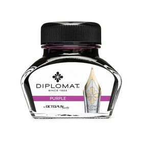 Diplomat D41001011 30 ml Mor Şişe Mürekkep