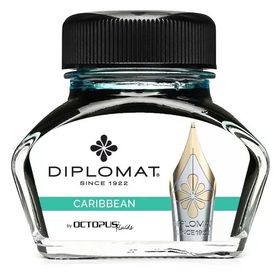 Diplomat D41001029 30 ml Turkuaz Şişe Mürekkep