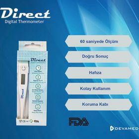 Direct Digital Ateş Ölçer