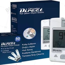 Direct Okmeter 50 Adet Kan Şekeri Ölçüm Stribi
