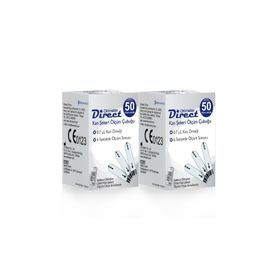 Direct Okmeter 50x2 Adet Kan Şekeri Ölçüm Stribi