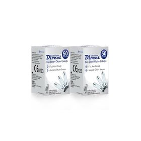 Direct Okmeter 50x2 Adet Kan Şekeri Ölçüm Stribi