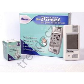 Direct Okmeter Şeker Ölçüm Sistemi + 50 Adet Ölçüm Çubuğu