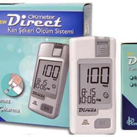 Direct Okmeter Şeker Ölçüm Sistemi + 50 Adet Ölçüm Çubuğu