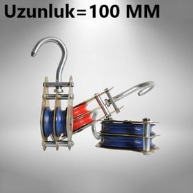 Dirim Metal Bilyalı 100 mm Saclı İnşaat Makarası