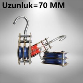 Dirim Metal Bilyalı 70 mm Saclı İnşaat Makarası