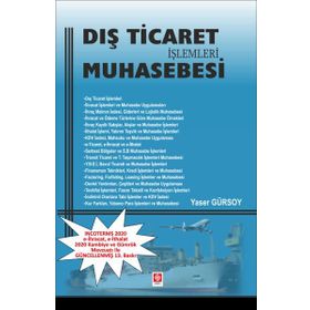 Dış Ticaret İşlemleri Muhasebesi - Ekin Basım Yayın