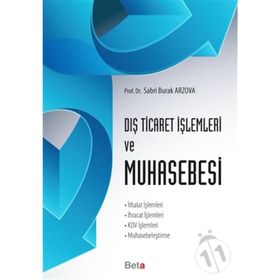 Dış Ticaret İşlemleri Ve Muhasebesi - Sabri Burak Arzova