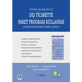 DIŞ TICARETTE PAKET PROGRAM KULLANIMI EVRIM PROGRAMI - TEMEL DÜZEY - HAKAN HEKIMOĞLU;HÜSEYIN ÖNDER;ŞERIFE ÖNDER