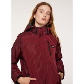 Discovery D3WL-MNT11 Expedition Bordo Kadın Kapüşonlu 3 İn 1 Mont