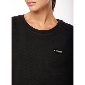 Discovery D3WL-SWT28 Expedition Siyah Kadın Bisiklet Yaka Sweatshirt