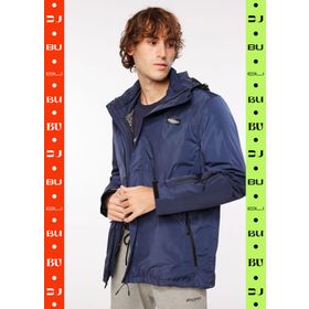 Discovery D3WM-MNT16 Expedition Lacivert Erkek Kapüşonlu 3 İn 1 Mont