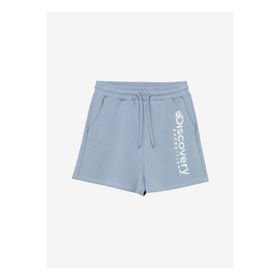 Discovery Expedition 5003099130 Mavi Kadın Standart Fit Baskılı Sweat Şort