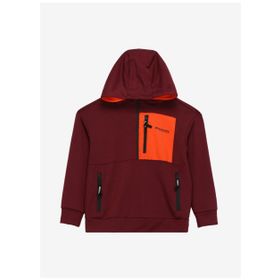 Discovery Expedition D3WB-SWT13 Mürdüm Kapüşonlu Oversize Erkek Çocuk Sweatshirt