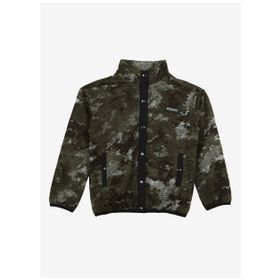 Discovery Expedition D3WB-SWT3 Haki Dik Yaka Oversize Desenli Erkek Çocuk Sweatmont
