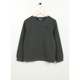 Discovery Expedition D3WB-SWT9 Düz Gri Melanj Erkek Çocuk Sweatshirt