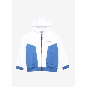 Discovery Expedition D3WG-SWT11 Beyaz Bisiklet Yaka Baskılı Kız Çocuk Sweatmont